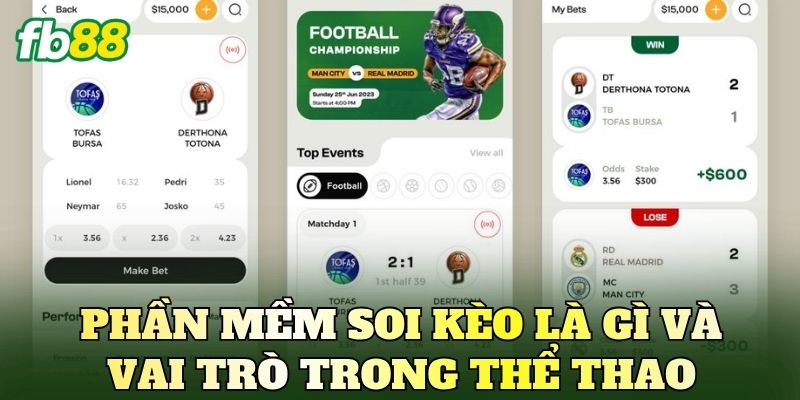 Cách Dùng Phần Mềm Soi Kèo Để Phân Tích Trận Đấu 2 Phần mềm soi kèo là gì và vai trò trong thể thao