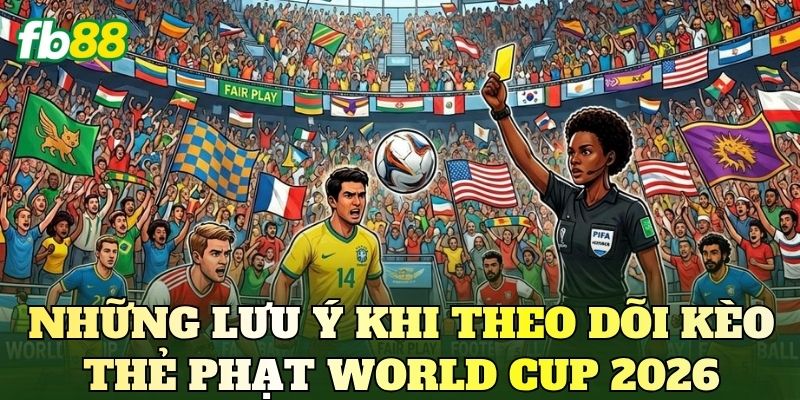 Kèo Thẻ Phạt World Cup 2026: Cập Nhật Mới Nhất 4 Những lưu ý khi theo dõi kèo thẻ phạt world cup 2026