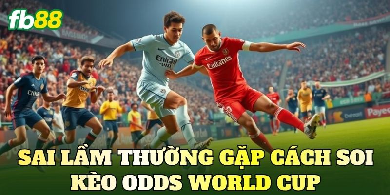 Cách Soi Kèo Odds World Cup Chuẩn Cho Người Mới 4 Sai lầm thường gặp trong cách soi kèo odds World Cup