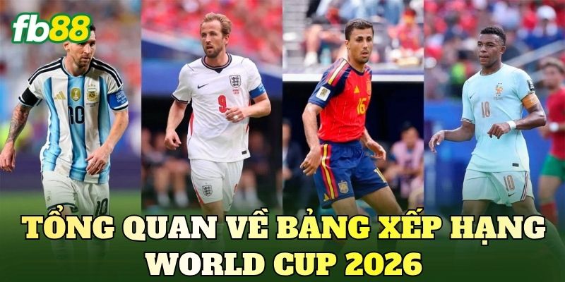 Tổng quan về bảng xếp hạng World Cup 2026