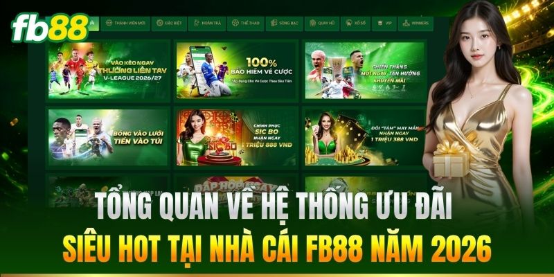 Khuyến Mãi 1 Tổng quan về hệ thống ưu đãi FB88 năm 2026