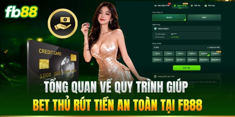 Rút Tiền 1 Tổng quan về quy trình rút tiền tại FB88